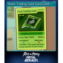 Sock Trading Card Card Card
