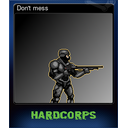 Don't mess