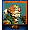 The wise mage, Knolan