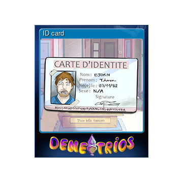 Steam Id Card