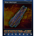 Alien destroyer