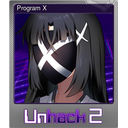 Program X (Foil Trading Card)