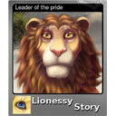 Leader of the pride (Foil)