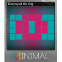 Destroyed the ring (Foil)