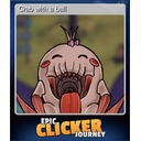 Crab with a ball