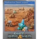 Radioactive Desert outpost (Foil Trading Card)