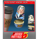 YOU DON'T KNOW JACK (Foil Trading Card)