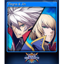 Ragna & Jin (Trading Card)