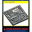 Snow labyrinth