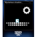 Mysterious situation...