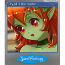 Dryad is the reader. (Foil)