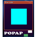 Blue cube