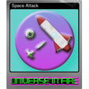 Space Attack (Foil Trading Card)