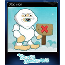 Stop sign