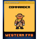 The commander