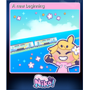 A new beginning