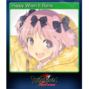 Happy When It Rains