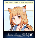 The sailor's suit is also very cute