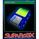 Yellow disk