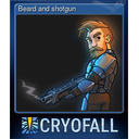Beard and shotgun