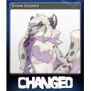 Snow leopard (Trading Card)