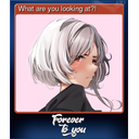 What are you looking at?!