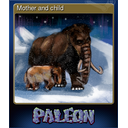 Mother and child (Trading Card)