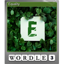 Equality (Foil)