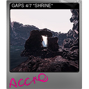 GAPS 4/7 "SHRINE" (Foil)