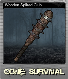 Wooden Spiked Club