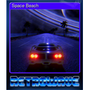 Space Beach (Trading Card)