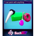 I can paint with anything