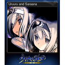 Uruuru and Saraana (Trading Card)