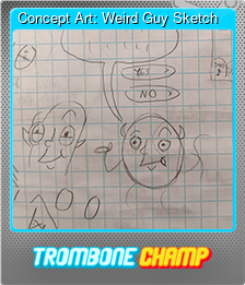 Concept Art: Weird Guy Sketch