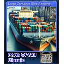 Large Container Ship Berthing