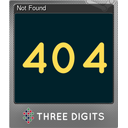 Not Found (Foil Trading Card)