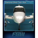 Diamond DA42 Twin Star (Trading Card)