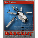 The Predator (Foil Trading Card)