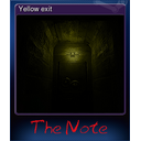 Yellow exit
