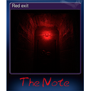 Red exit