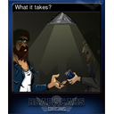 What it takes?