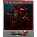 Biter with alien armor (Foil)