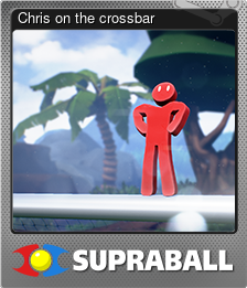 Chris on the crossbar