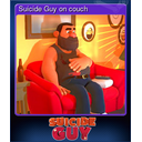 Suicide Guy on couch