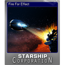 Fire For Effect (Foil Trading Card)