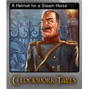 A Helmet for a Steam Horse (Foil)