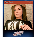 First Card