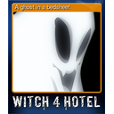 A ghost in a bedsheet