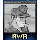 Peter Sauerbraten (Trading Card)