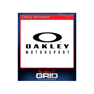 Oakley motorsport 2025